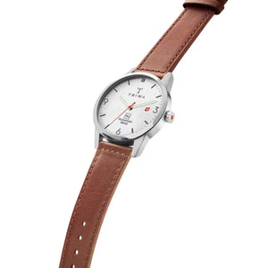 Humanium Metal Watch - Organically Tanned Leather Strap